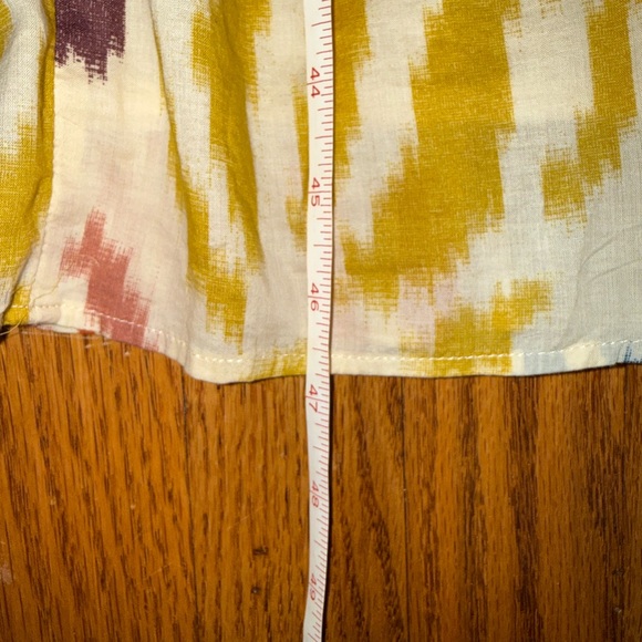 Point Sur J Crew Maxi Dress 8 Flutter Tiered
Ruffle Tie Tassel Pom Pom Ikat - Picture 11 of 12